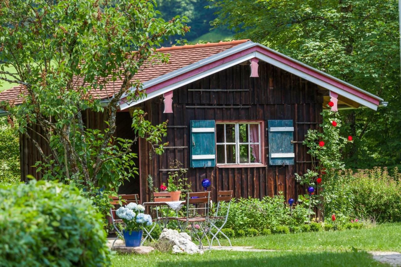 Pension Waldklause, Doppelzimmer Mit Balkon, Dusche, Wc Königssee Esterno foto